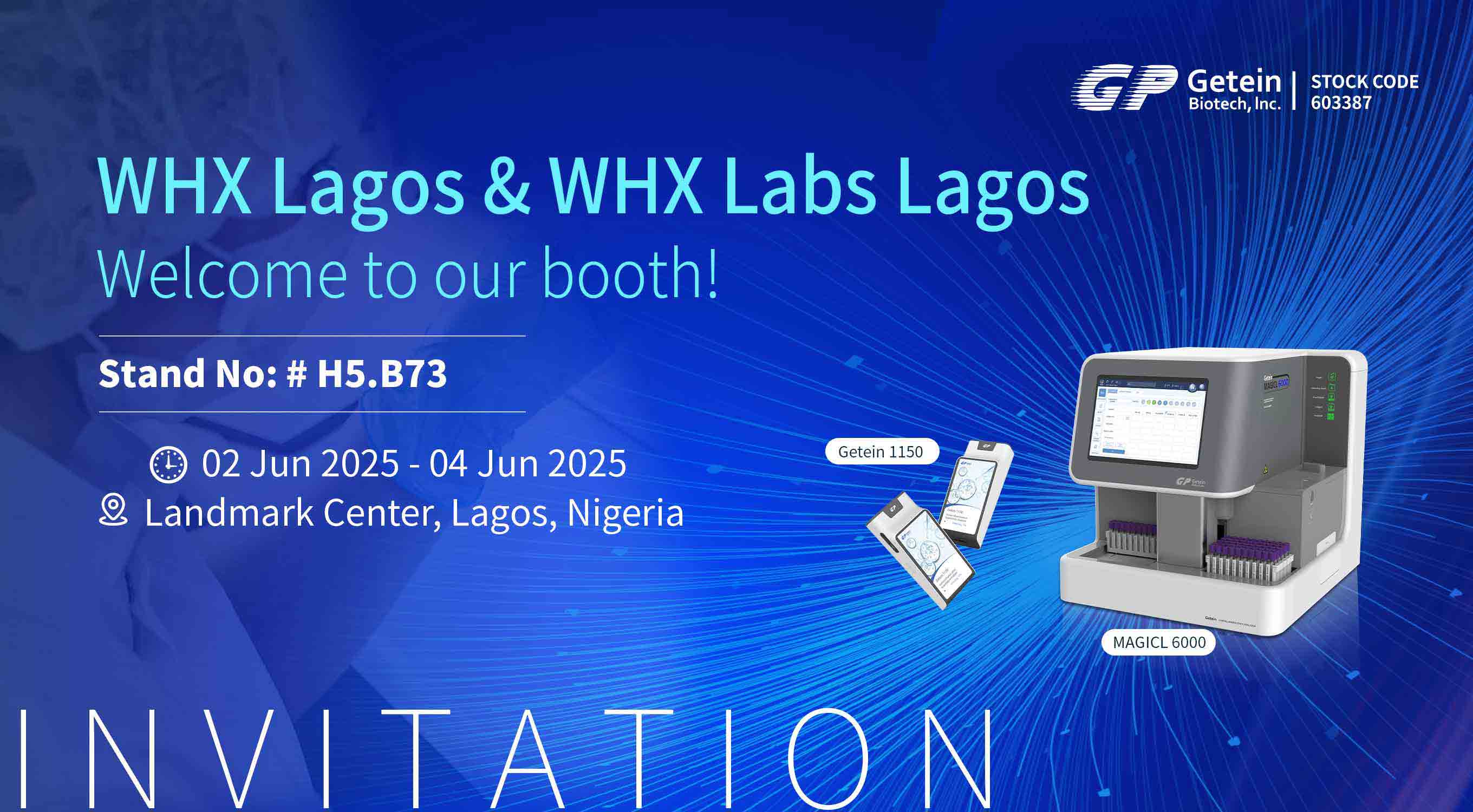 Getein Shines at WHX Lagos