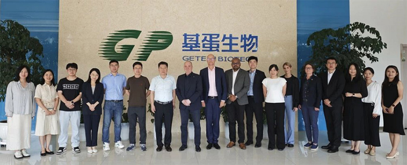 La delegación de BSI visitó Getein y discutió una nueva cooperación