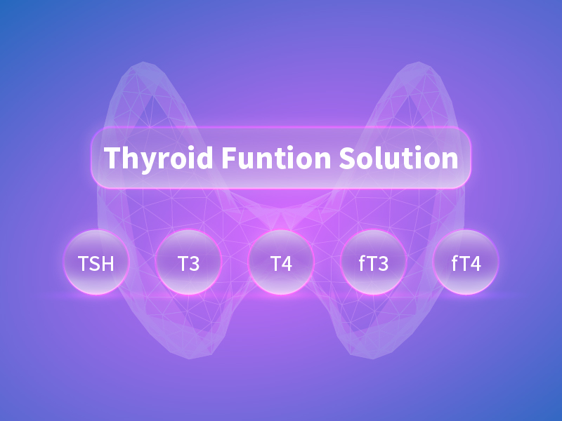 Solución de diagnóstico de la función tiroidea